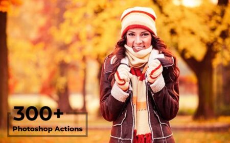 300+ Amazing Photoshop Actions | Extended License