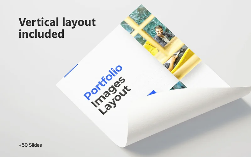 Vectical layout for presentation