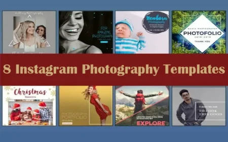 8 Instagram Photography Templates