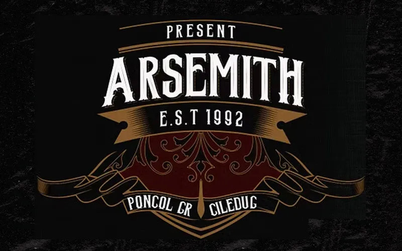 Popular Vintage Fonts Family - Arsemith