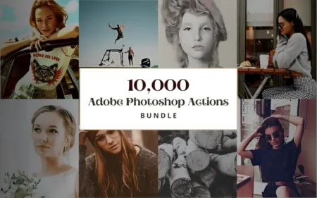10000 Adobe photoshop actions bundle