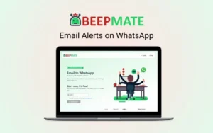 BeepMate - Email Alerts on WhatsApp | Annual Subscription