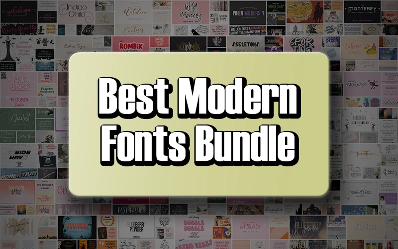 Best Modern Fonts Bundle