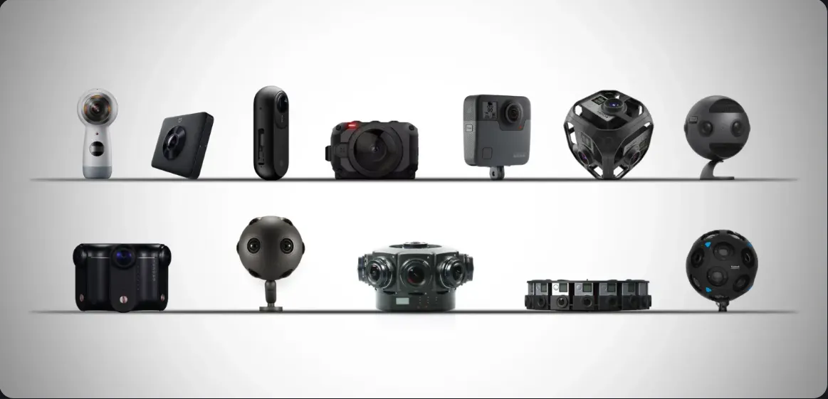 Cameras supported by Panoid View - 360° Virtual Tour Creator