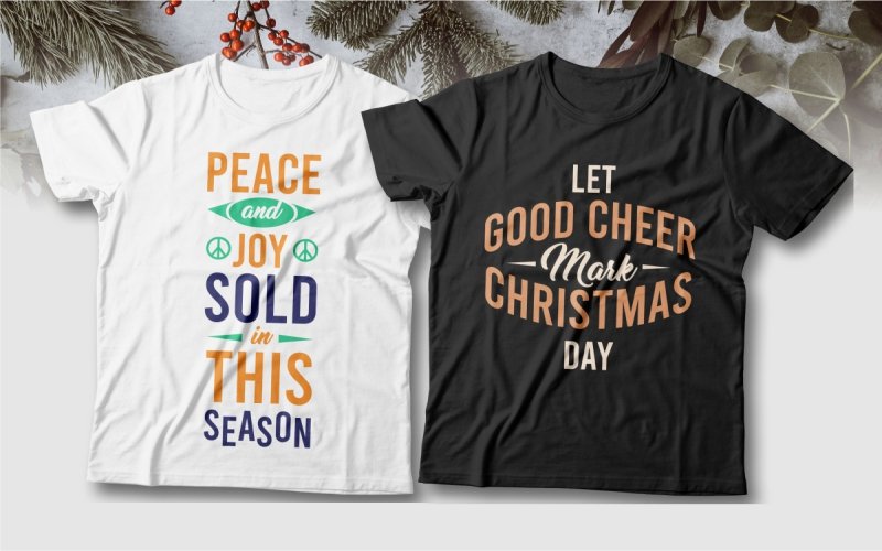 Christmas sayings t-shirt design