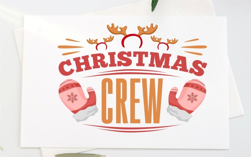 Christmas sublimation crew