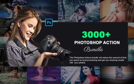 3000+ photoshop action bundle
