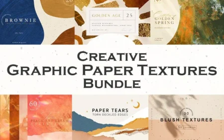 Creative Graphic Paper Textures Bundle