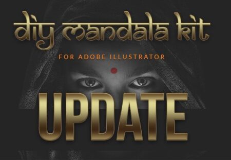 DIY mandala kit