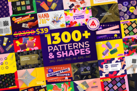 Patterns And Shapes Bundle Feature Image