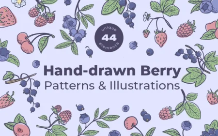 Feature Image of Berry patterns illustrations