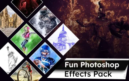 46-In-1 Fun Photoshop Effects Pack | Extended License