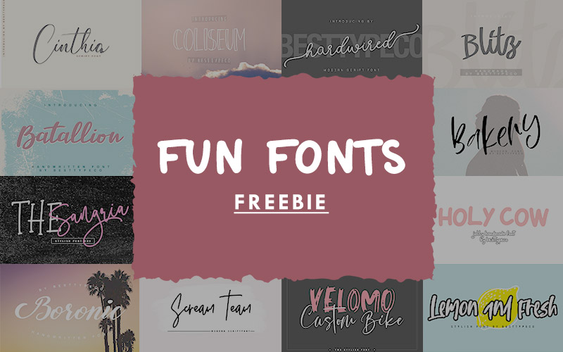 Free fun Fonts