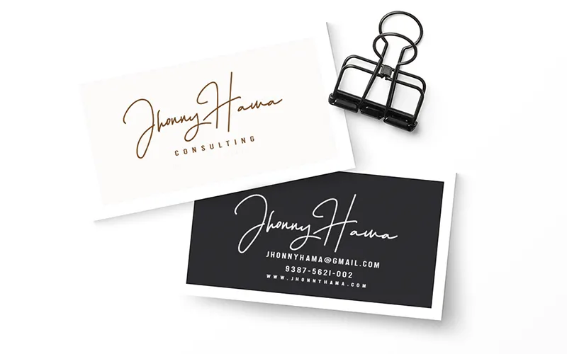 Cards designed with the Hellena Jeslyn Font Style