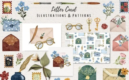 Letter Card Collection Feature Image Extended License Feature Image