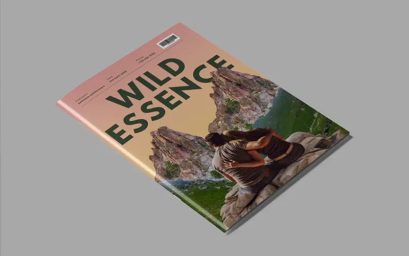 Magazine cover mockup