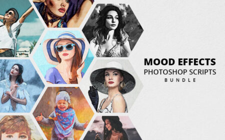 60 Photoshop Mood Actions Bundle - Vol 1 & Vol 2 | Extended License