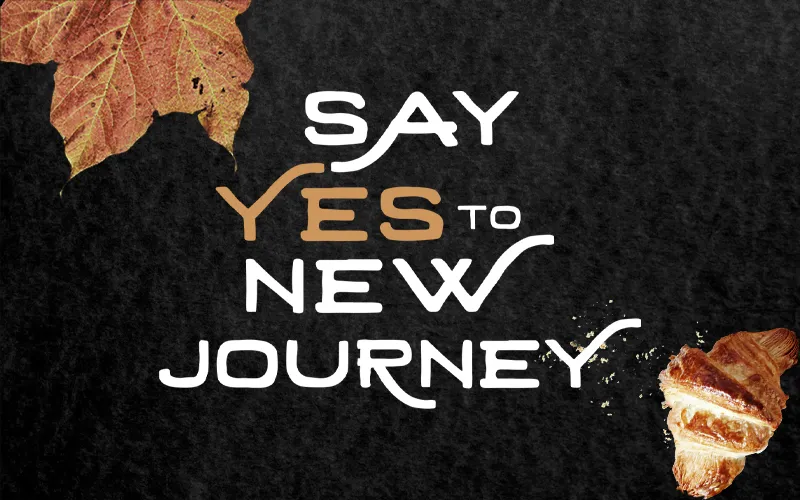 Motivational qoute written using the Popular Retrica Font