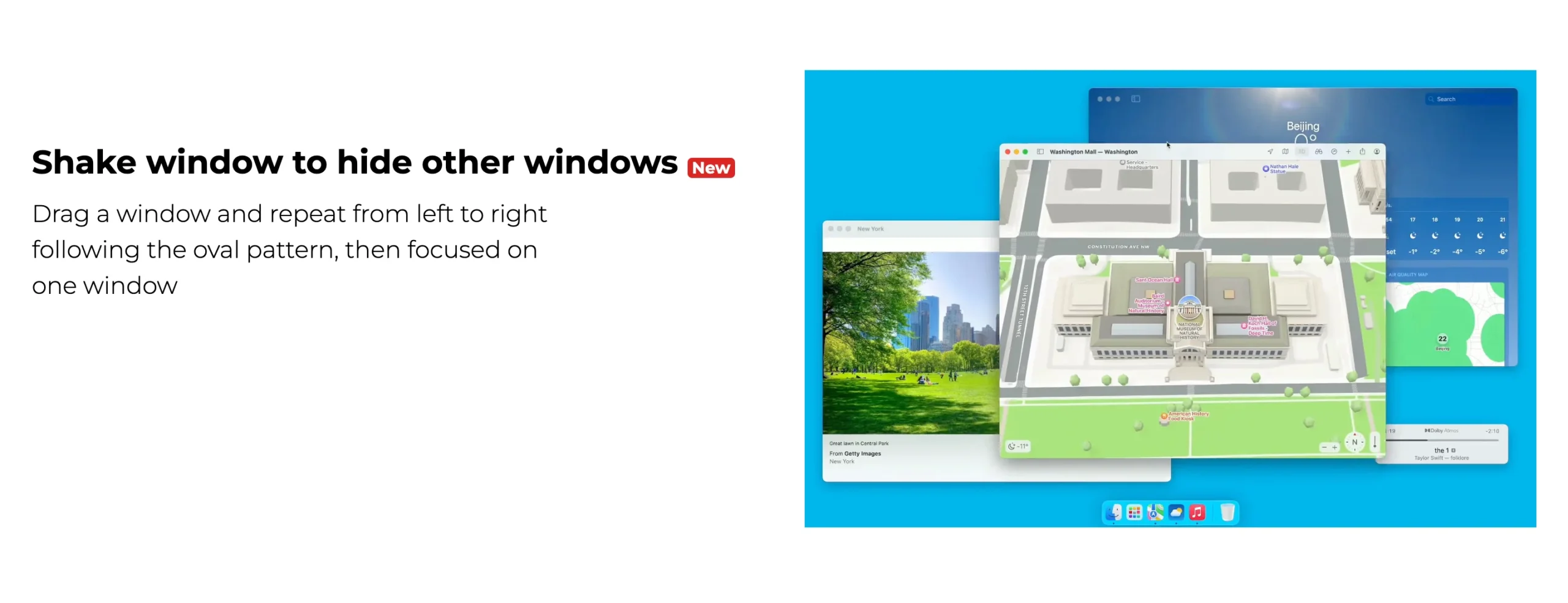Mac Windows Manager feature to hide other windows