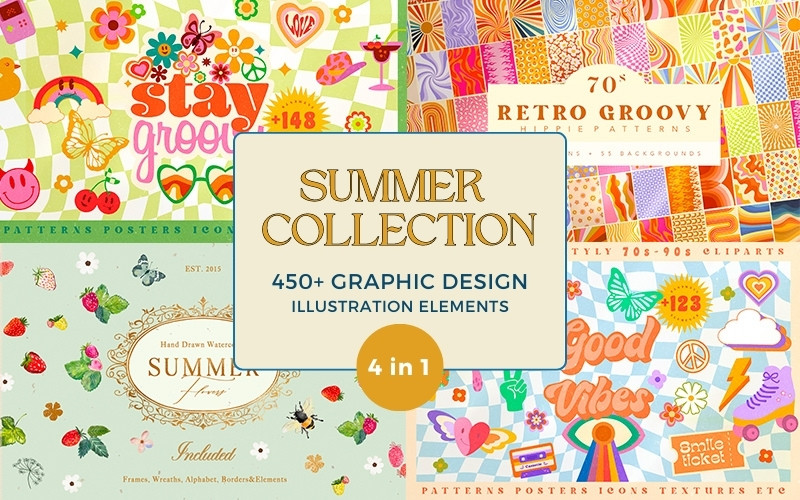 Summer Collection Graphic Design