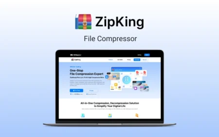 ZipKing File Compressor Feature Image Lifetime Deal