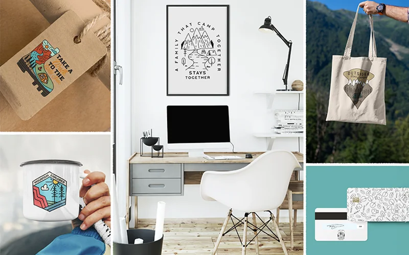 Applications of summer camp graphics