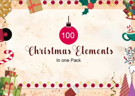 100 Christmas elements feature image