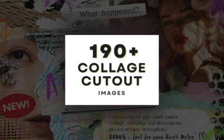 Collage Cutout Images Bundle Feature Image