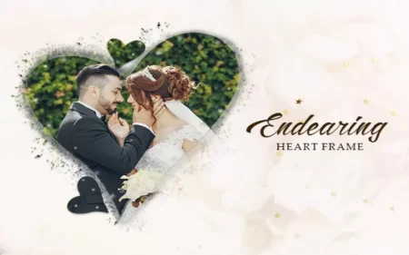 Endearing Heart Photo Frame