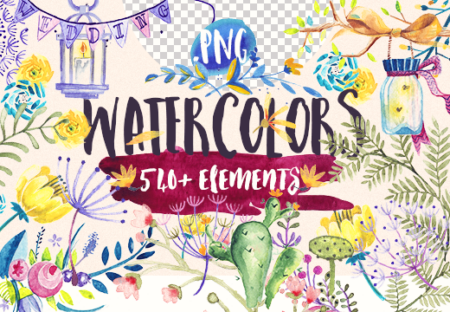 Beautiful Watercolor Collection Feature Image