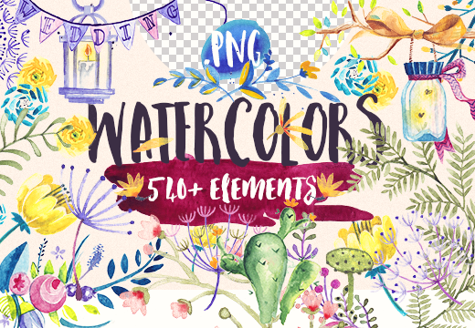 Beautiful Watercolor Collection Feature Image