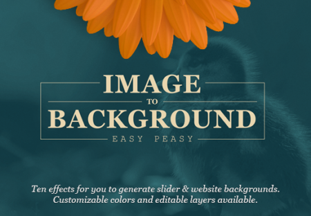The Easy Peasy Image to Background