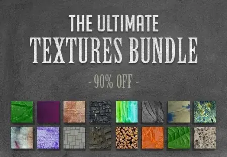 180+ High Resolution Textures Bundle Feature Image