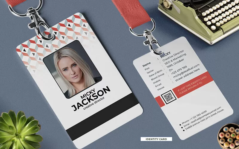 office-identity-card-business-branding-template