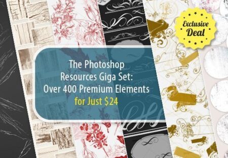 400 Photoshop Brush Tools & Add-Ons