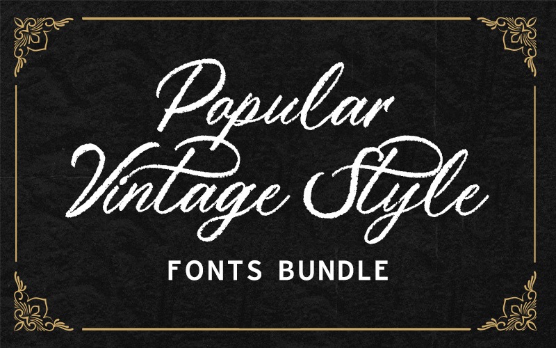 popular-vintage-fonts-bundle-feature-image
