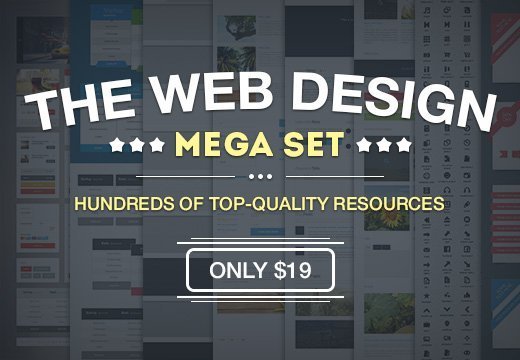 Web Design Resources - Mega Set Feature Image