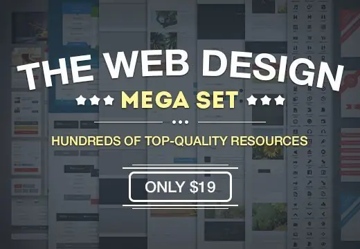 Web Design Resources - Mega Set Feature Image