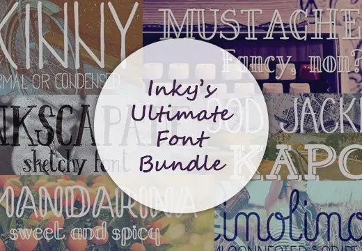 50+ Beautiful OpenType Fonts Feature Image