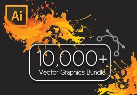 10,000+ Vector Graphics Bundle Feature Image