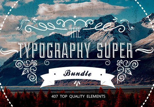 400+ Typographic Designs and Bonus Feature Image