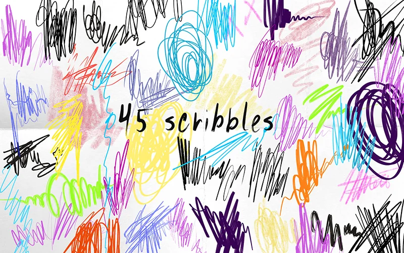 Preview of scribbles included