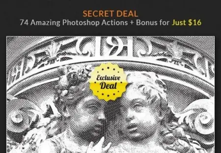 74 Amazing PS Actions + Bonus