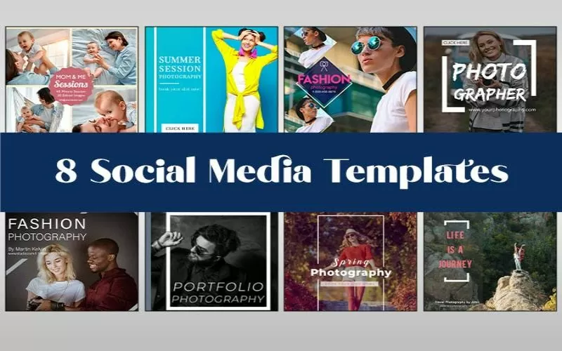 social media template feature image