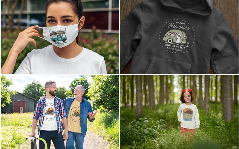 Travel Adventure Stickers Designs