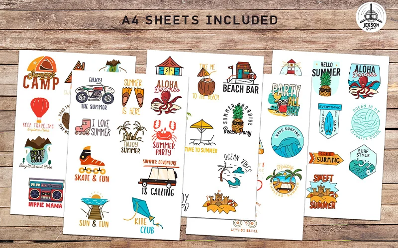Summer Stickers bundle