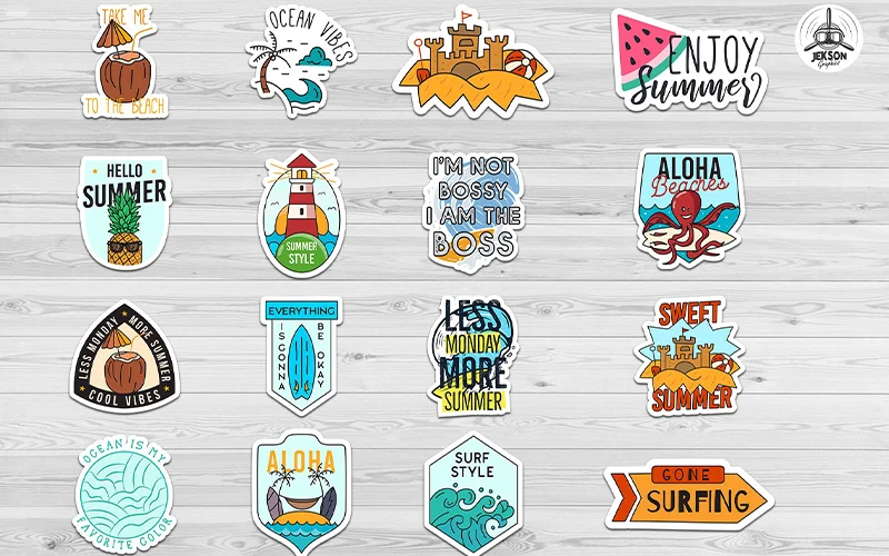 Summer Stickers