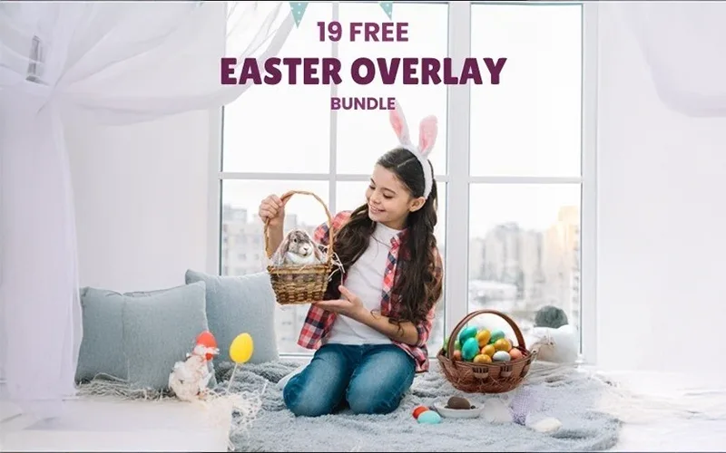 Free Easter Overlays Bundle