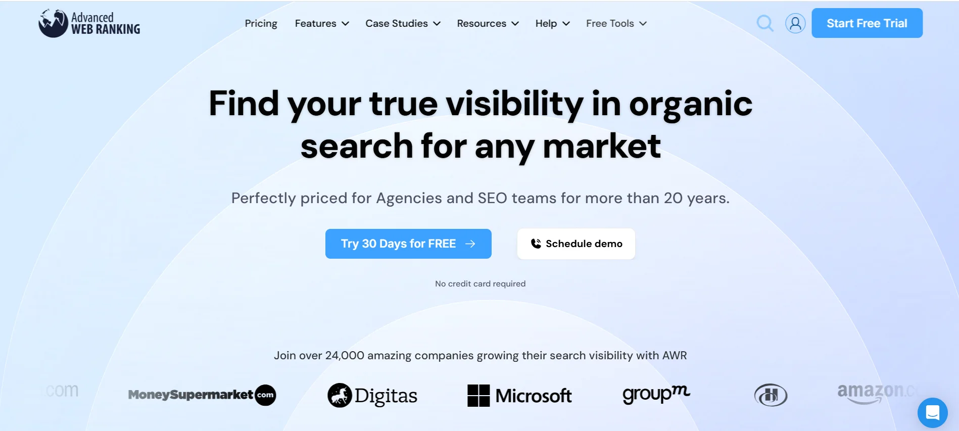Advanced Web Ranking AWR, website ranking tools, ranking tools online, website ranking software, rank tracker logo