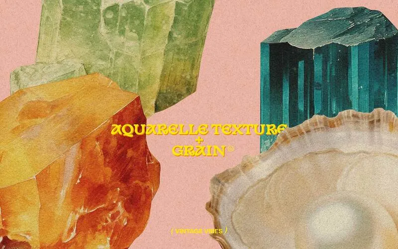 Aquarelle Gemstone Textures